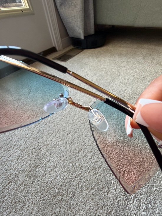 Cartier Big C Rimless Heart Sunglasses gold tone main image 8
